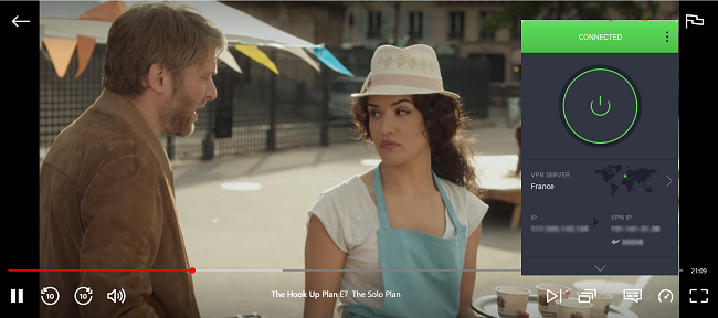 Capture d'&eacute;cran de The Hook Up Plan diffus&eacute; sur Netflix France en &eacute;tant connect&eacute; &agrave; PIA