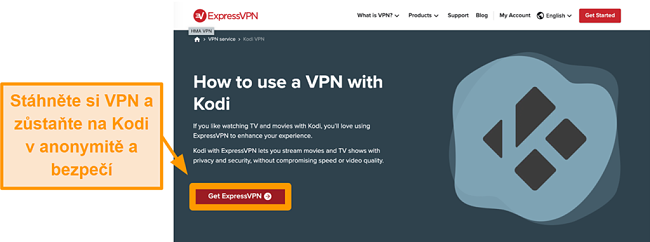 sn&iacute;mek obrazovky s instalac&iacute; ofici&aacute;ln&iacute;ho doplňku kodi, prvn&iacute; krok, z&iacute;sk&aacute;n&iacute; vpn