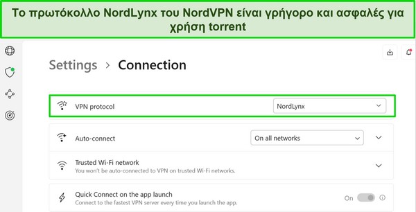 &Sigma;&tau;&iota;&gamma;&mu;&iota;ό&tau;&upsilon;&pi;&omicron; &omicron;&theta;ό&nu;&eta;&sigmaf; &tau;&eta;&sigmaf; &epsilon;&phi;&alpha;&rho;&mu;&omicron;&gamma;ή&sigmaf; Windows &tau;&omicron;&upsilon; NordVPN &pi;&omicron;&upsilon; &delta;&epsilon;ί&chi;&nu;&epsilon;&iota; &tau;&omicron; &pi;&rho;&omega;&tau;ό&kappa;&omicron;&lambda;&lambda;&omicron; NordLynx &epsilon;&pi;&iota;&lambda;&epsilon;&gamma;&mu;έ&nu;&omicron;