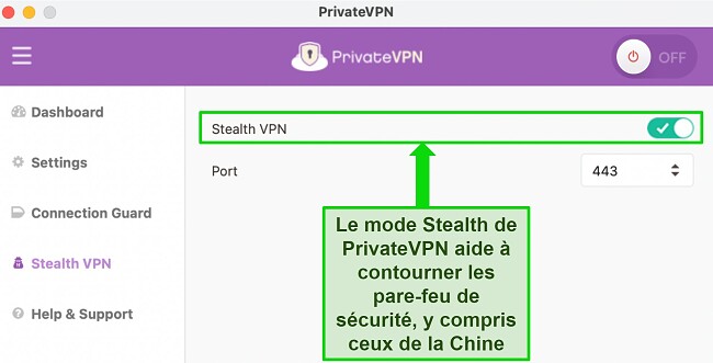 Solution de d&eacute;connexion VPN r&eacute;solue gr&acirc;ce &agrave; l'activation du mode Stealth de PrivateVPN