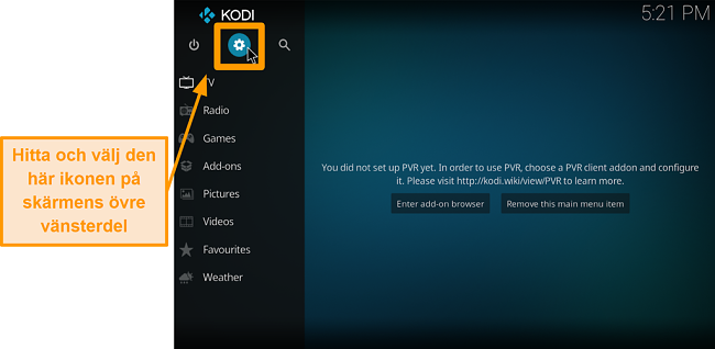 sk&auml;rmdump hur man installerar tredjeparts kodi addon steg 2 klicka p&aring; rutan