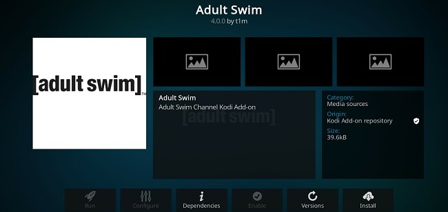 C&aacute;c phần mở rộng Kodi tốt nhất để xem Adult Swim
