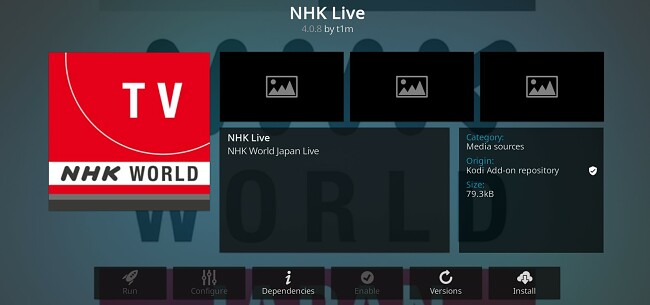 C&aacute;c phần mở rộng Kodi tốt nhất để xem trực tiếp NHK