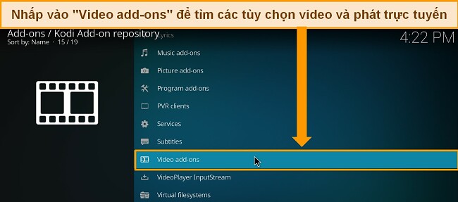 Add Ons Kodi Tốt Nhất Video