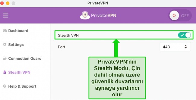 VPN bağlantısı kesiliyor nasıl d&uuml;zeltilir PrivateVPN gizli vpn etkinleştirildi