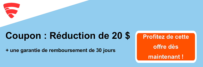 Coupon FSecureFreedome - 20 $ de rabais