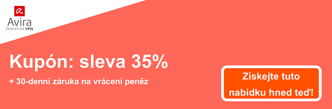 AviraVPN kup&oacute;nov&yacute; banner - 35% sleva