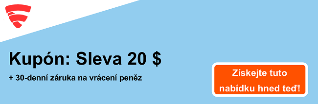 FSecureFreedome kup&oacute;n - 20 dolarů off