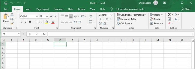 captură de ecran a tabloului de bord de lucru Excel