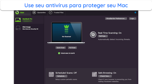 Captura de tela do menu principal do Intego ap&oacute;s a instala&ccedil;&atilde;o
