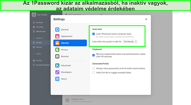 1A jelsz&oacute; z&aacute;rolja, ha inakt&iacute;v.