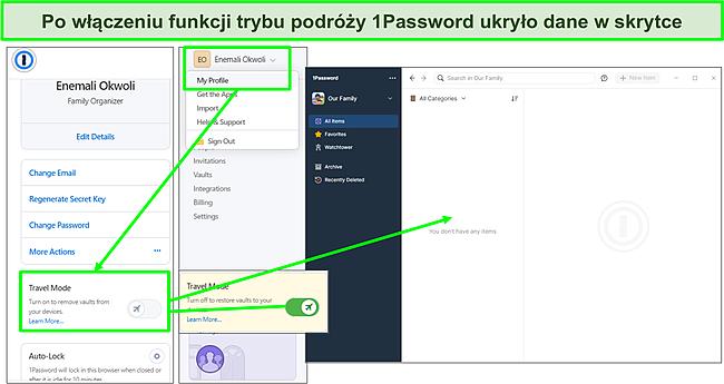 1Hasło ma tryb podr&oacute;ży.