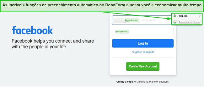 Recursos de preenchimento autom&aacute;tico do RoboForm - Melhores gerenciadores de senhas para fam&iacute;lias