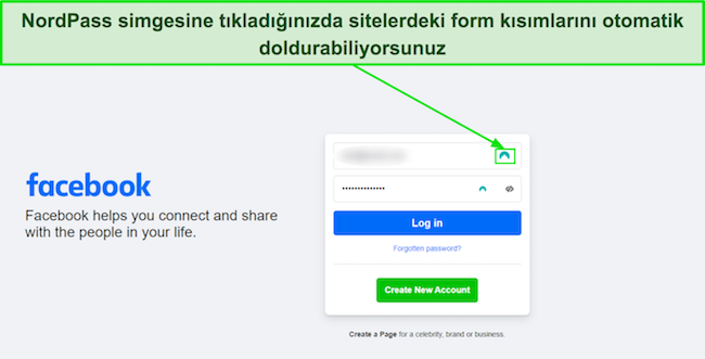 NordPass otomatik doldurma &ouml;zelliğinin ekran g&ouml;r&uuml;nt&uuml;s&uuml;