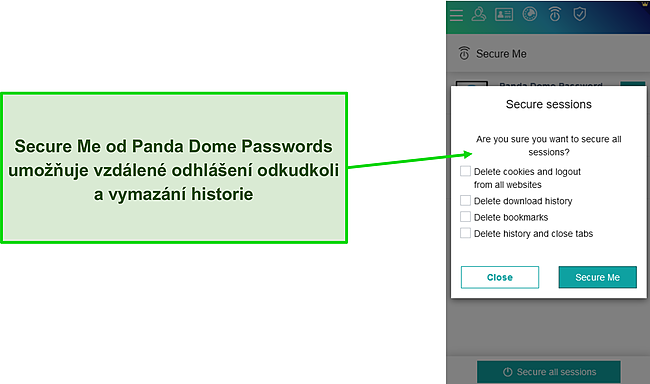 L&iacute;b&iacute; se mi, že jsem mohl rychle odstranit ve&scaron;kerou svou historii prohl&iacute;žen&iacute; a data, abych zabr&aacute;nil sledov&aacute;n&iacute; adwaru.