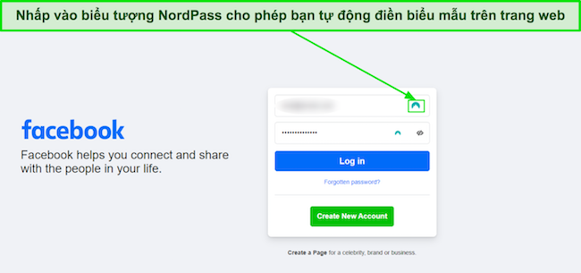 Ảnh chụp m&agrave;n h&igrave;nh t&iacute;nh năng tự động điền NordPass