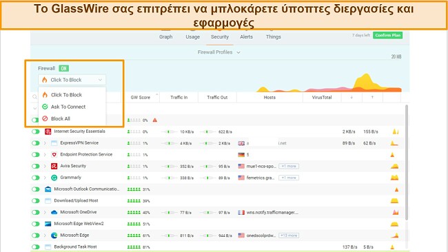 &Sigma;&tau;&iota;&gamma;&mu;&iota;ό&tau;&upsilon;&pi;&omicron; &omicron;&theta;ό&nu;&eta;&sigmaf; &tau;&eta;&sigmaf; &kappa;&alpha;&rho;&tau;έ&lambda;&alpha;&sigmaf; GlassWire Security