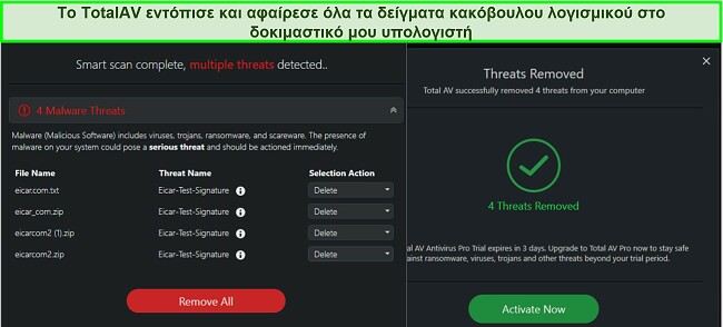 &Sigma;&tau;&iota;&gamma;&mu;&iota;ό&tau;&upsilon;&pi;&omicron; &omicron;&theta;ό&nu;&eta;&sigmaf; &tau;&omega;&nu; &alpha;&pi;&omicron;&tau;&epsilon;&lambda;&epsilon;&sigma;&mu;ά&tau;&omega;&nu; &alpha;&phi;&alpha;ί&rho;&epsilon;&sigma;&eta;&sigmaf; &kappa;&alpha;&kappa;ό&beta;&omicron;&upsilon;&lambda;&omicron;&upsilon; &lambda;&omicron;&gamma;&iota;&sigma;&mu;&iota;&kappa;&omicron;ύ TotalAV