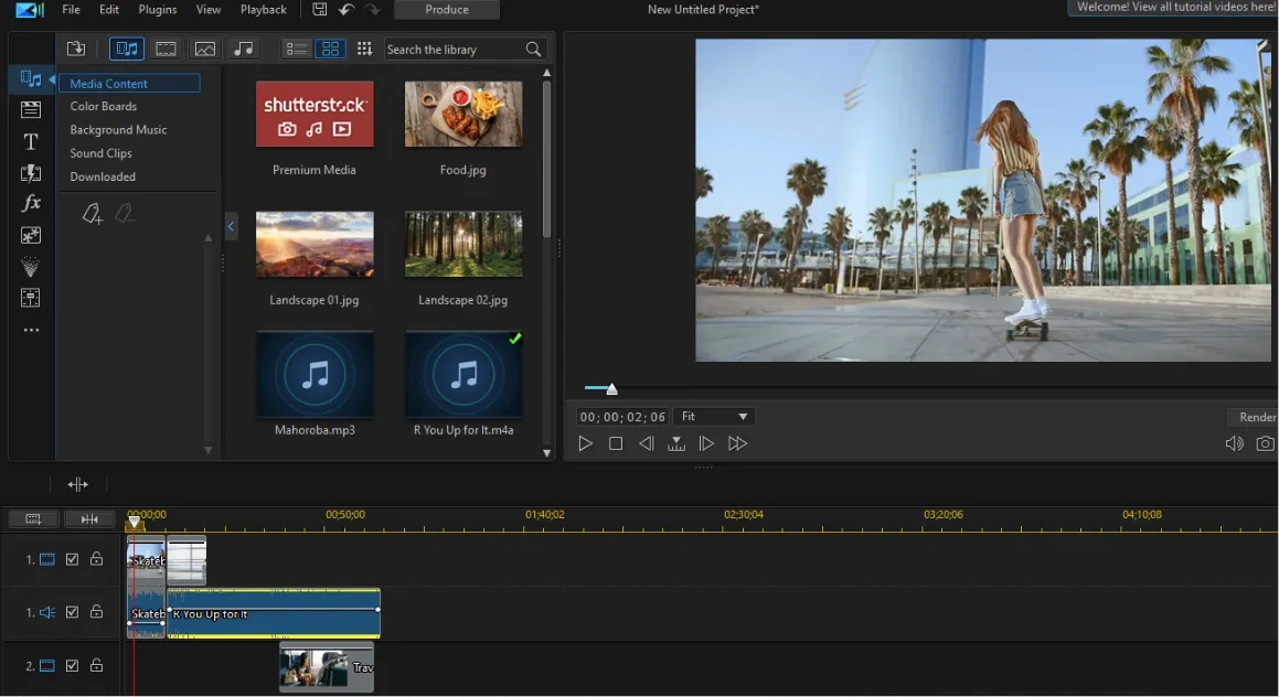 PowerDirector videobewerking
