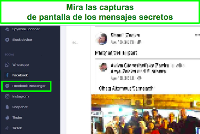 La aplicaci&oacute;n de control parental ve capturas de pantalla