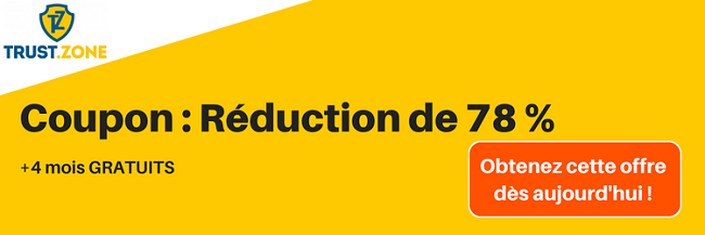 Bannière de coupon TrustZone
