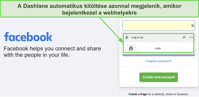 K&eacute;pernyők&eacute;p a Dashlane automatikus kit&ouml;lt&eacute;si funkci&oacute;j&aacute;r&oacute;l